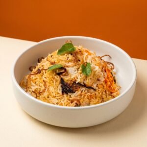 chicken dum biryani menu section