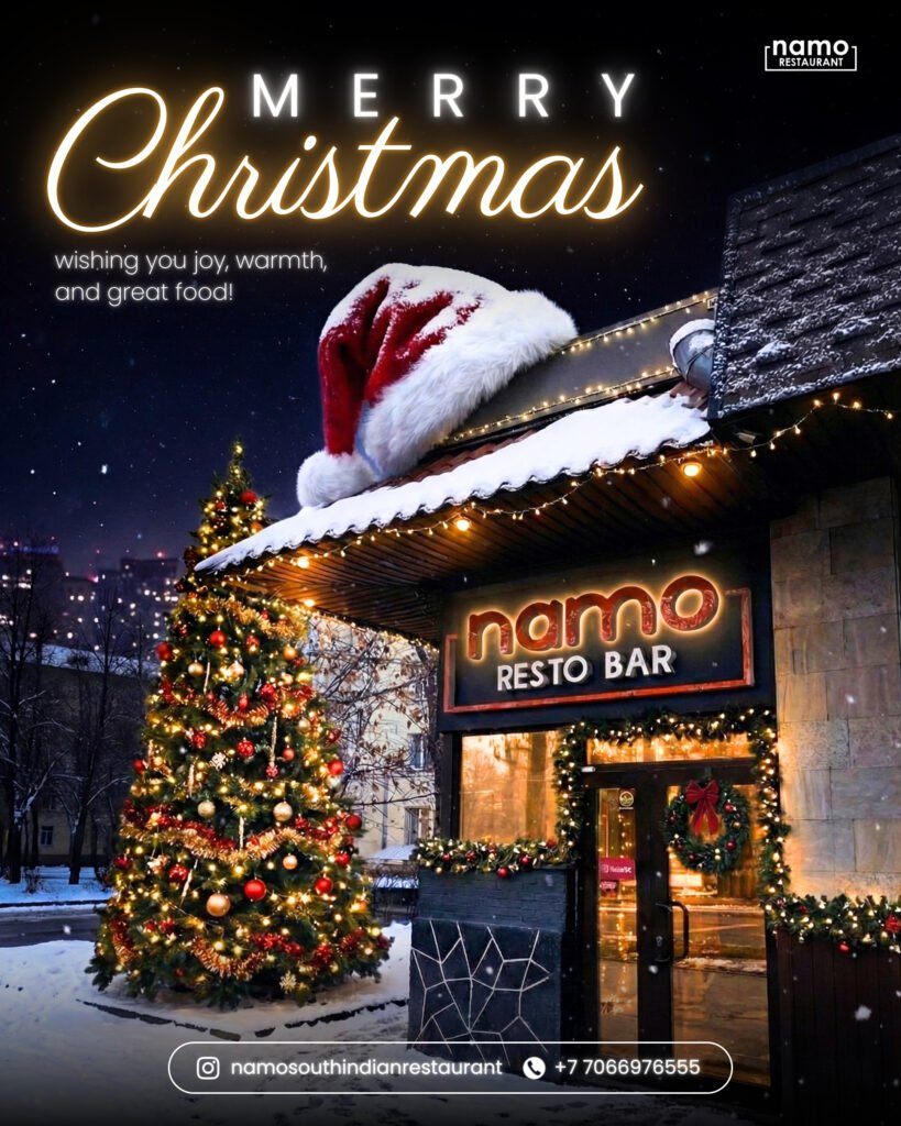 namo restaurant christmas post