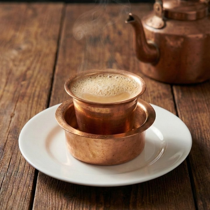 south indian filtered coffee